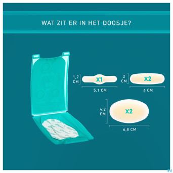 Compeed pansement ampoules mixpack 5