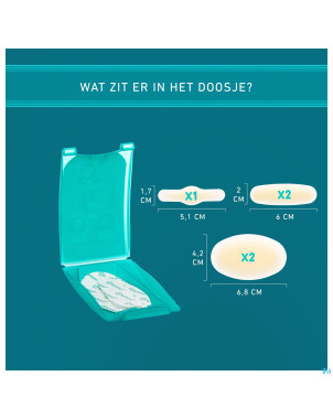 Compeed pansement ampoules mixpack 5