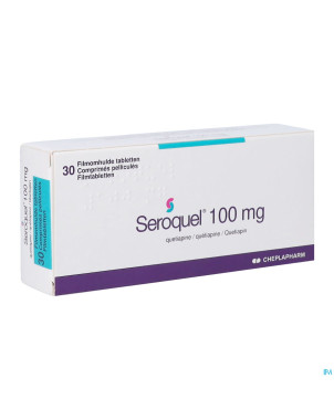 Seroquel 100 comp  30 x 100 mg
