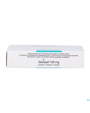 Seroquel 100 comp  30 x 100 mg