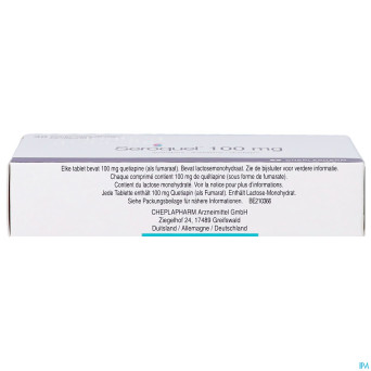 Seroquel 100 comp  30 x 100 mg