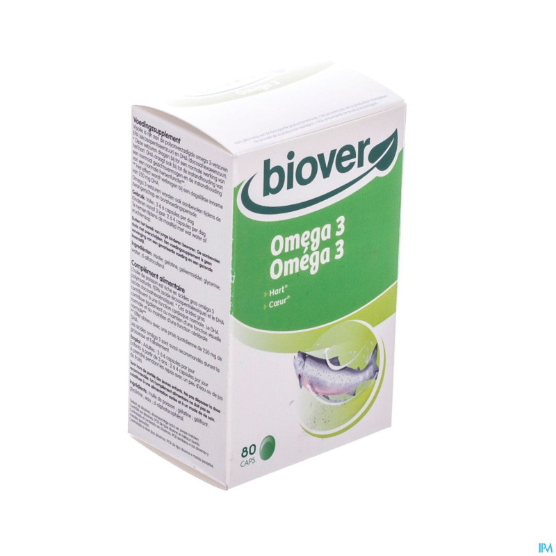 Omega 3    caps  80    biover