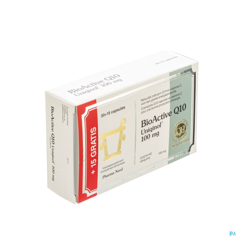 Bioactive q10 100mg promopack    caps 30+15