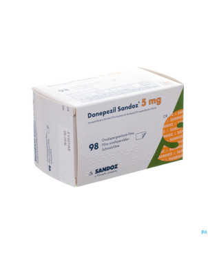 Donepezil sandoz  5,0 mg film orodisp 98 x  5,0mg