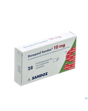 Donepezil sandoz 10,0 mg film orodisp 28 x 10,0mg