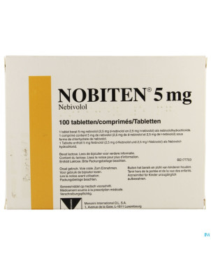 Nobiten comp 100 x 5 mg ud
