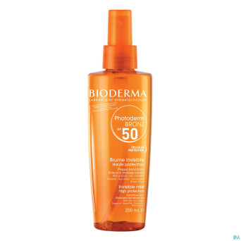 Bioderma photoderm bronz ip50+ brume sol.spr 200ml