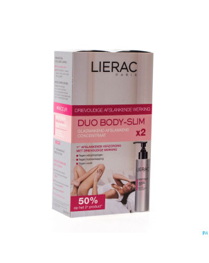 Lierac bodyslim conc.multi action fl pompe 2x200ml