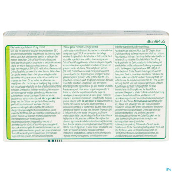 Orlistat teva caps dure  60 x  60 mg