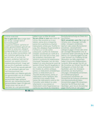 Orlistat teva caps dure 120 x  60 mg