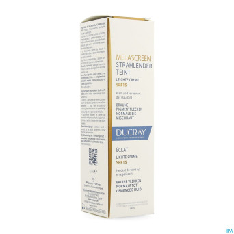 Ducray melascreen eclat creme legere ip15 40ml