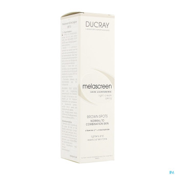 Ducray melascreen eclat creme legere ip15 40ml