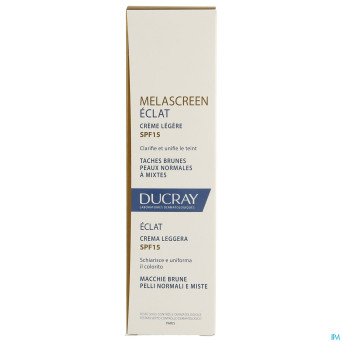 Ducray melascreen eclat creme legere ip15 40ml