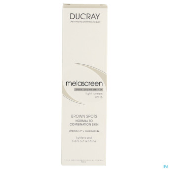 Ducray melascreen eclat creme legere ip15 40ml