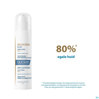 Ducray melascreen eclat creme legere ip15 40ml