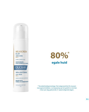 Ducray melascreen eclat creme legere ip15 40ml