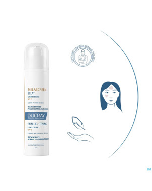 Ducray melascreen eclat creme legere ip15 40ml