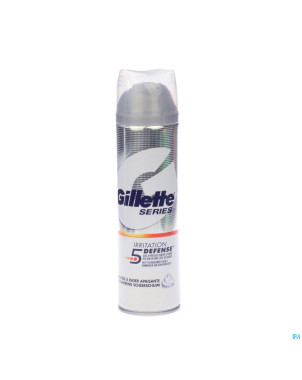 Gillette irritation defense shave foam 250ml