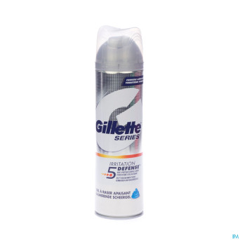 Gillette irritation defense shave gel 200ml