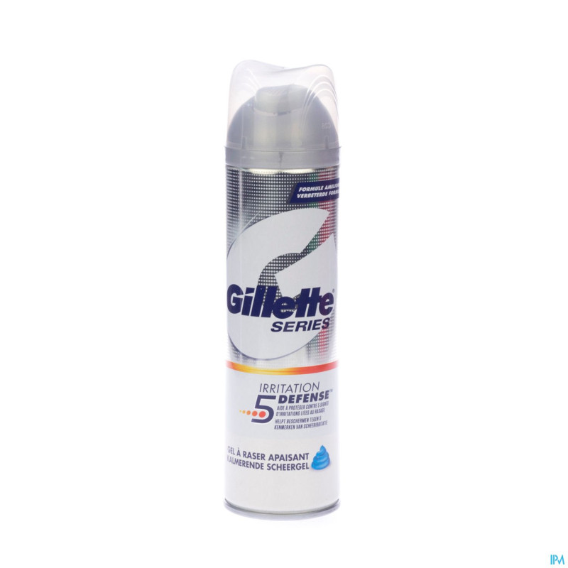 Gillette irritation defense shave gel 200ml
