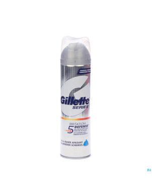 Gillette irritation defense shave gel 200ml