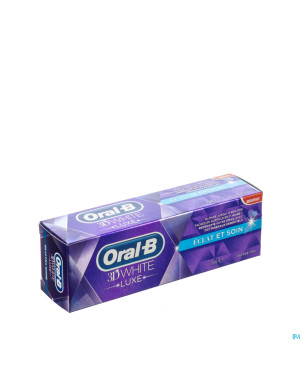 Oral b dentifrice 3d white luxe 75ml