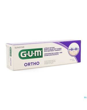 Gum ortho dentifrice    gel  75ml 3080