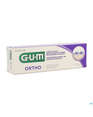 Gum ortho dentifrice    gel  75ml 3080