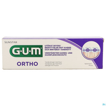 Gum ortho dentifrice    gel  75ml 3080