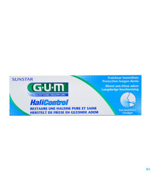 Gum halicontrol dentifrice    gel 75ml 3040