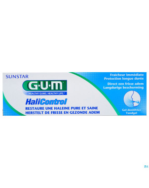 Gum halicontrol dentifrice    gel 75ml 3040