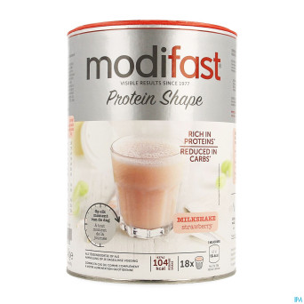 Modifast protiplus milkshake fraise    540g