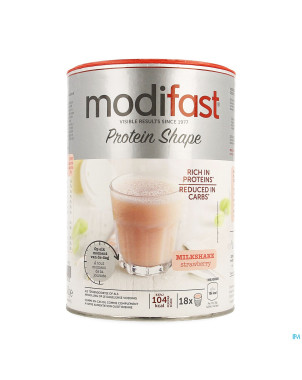 Modifast protiplus milkshake fraise    540g