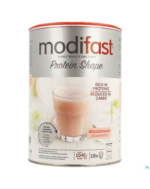 Modifast protiplus milkshake fraise    540g
