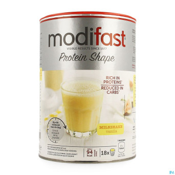 Modifast protiplus milkshake vanille    540g