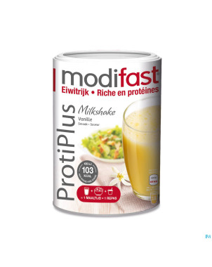 Modifast protiplus milkshake vanille    540g