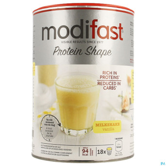 Modifast protiplus milkshake vanille    540g