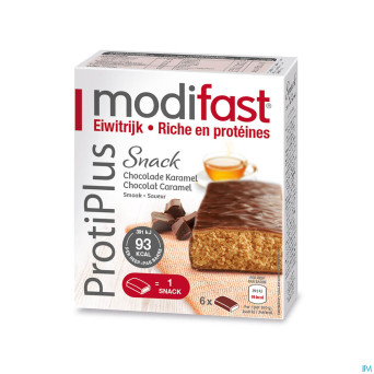 Modifast protiplus barre chocolat lt-caramel  162g