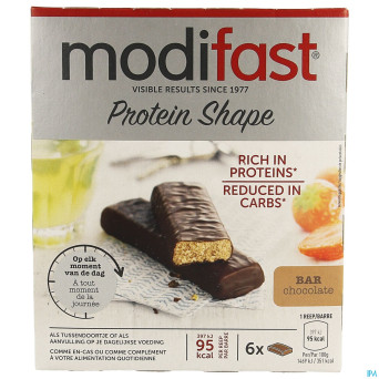 Modifast protiplus barre chocolat noir-chocola162g
