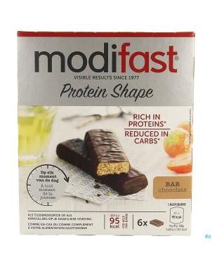 Modifast protiplus barre chocolat noir-chocola162g