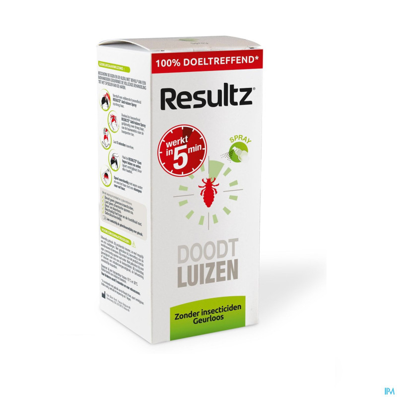 Resultz spray a/poux 150ml
