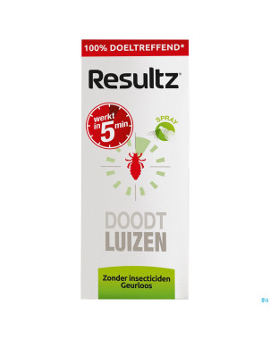 Resultz spray a/poux 150ml