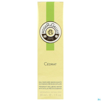 Roger&gallet cedrat eau fraiche parf    vapo  30ml