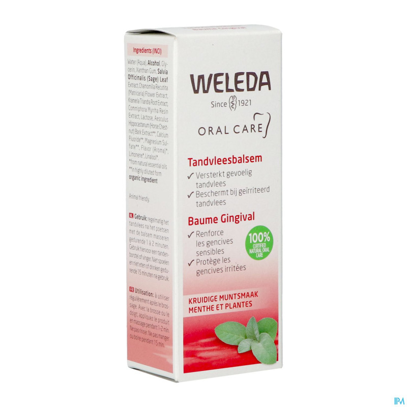 Weleda baume gingival nf  tube 30ml rempl.0636670