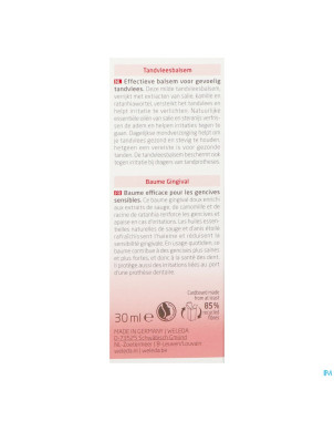 Weleda baume gingival nf  tube 30ml rempl.0636670