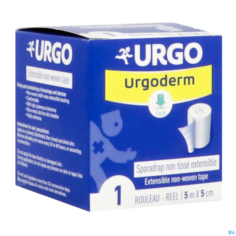 Urgoderm sparadrap n/tisse extensible  5cmx 5m