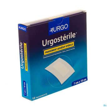 Urgosterile pans adh sterile 10x 7cm 10