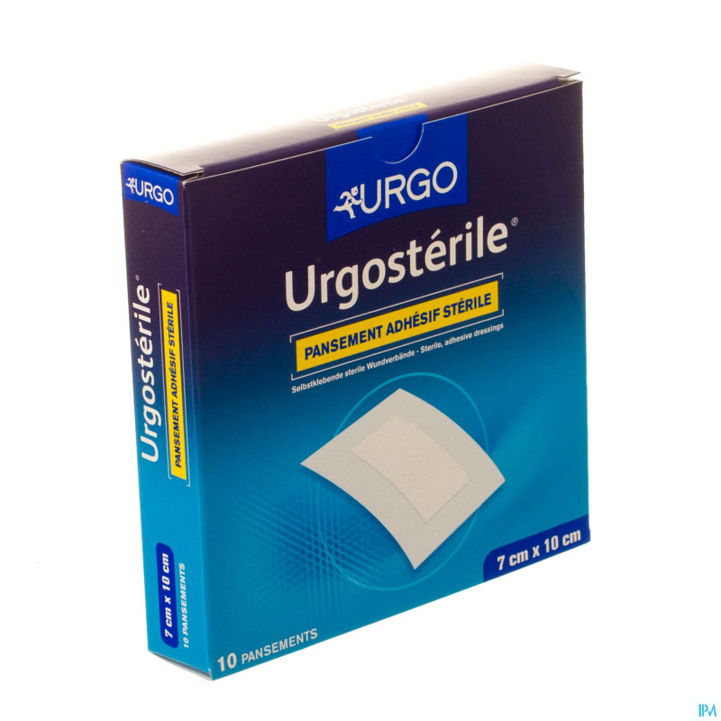 Urgosterile pans adh sterile 10x 7cm 10