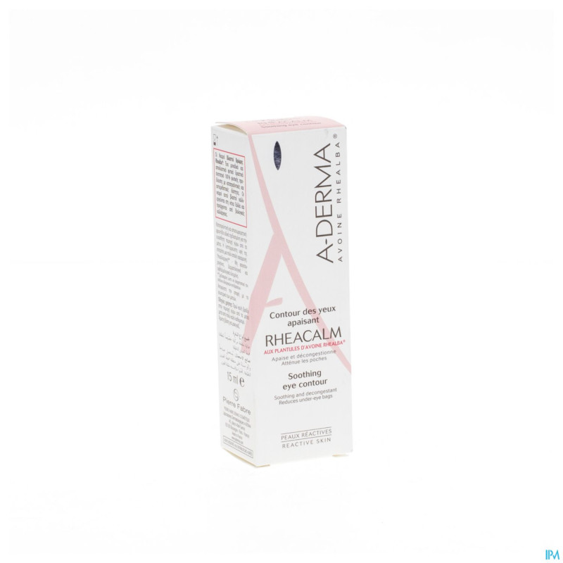 Aderma rheacalm cr apaisante cont.yeux   tube 15ml