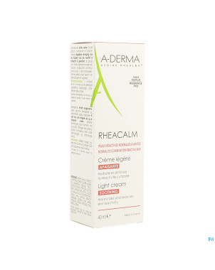 Aderma rheacalm cr apaisante legere    tube 40ml